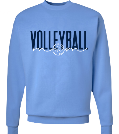 VB Mom Sweatshirt - Carolina Blue