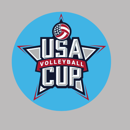 USA Volleyball Buttons