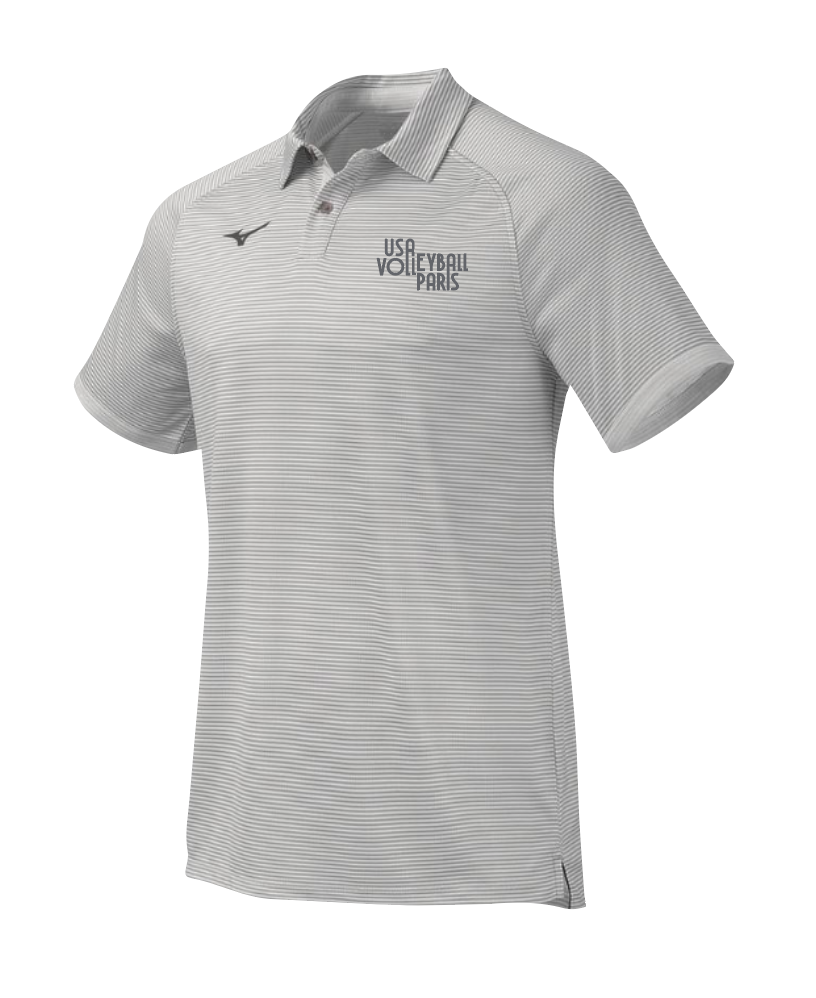 Mizuno USAV Men's Scout Polo- White