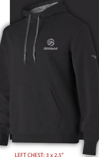 Miz USAV Challenger Hoodie-Black