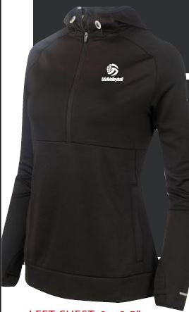 Mizuno USAV W's Infinity Hoodie-Black