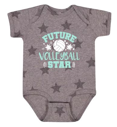 Future VB Star Onesie - Grey