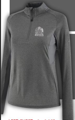 Mizuno USAV Paris Performance 1/4 Zip- Grey