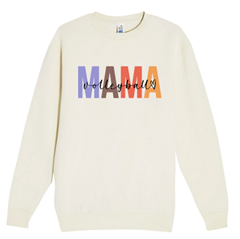 VB Mama Sweatshirt - Ivory